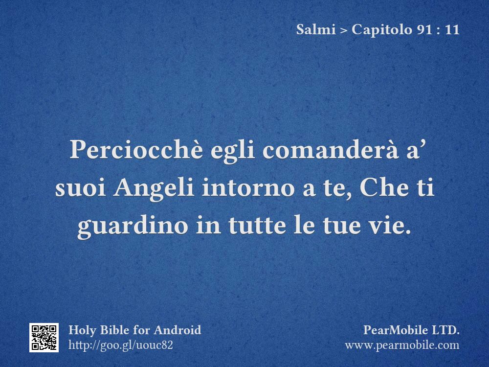 Salmi, Capitolo 91:11